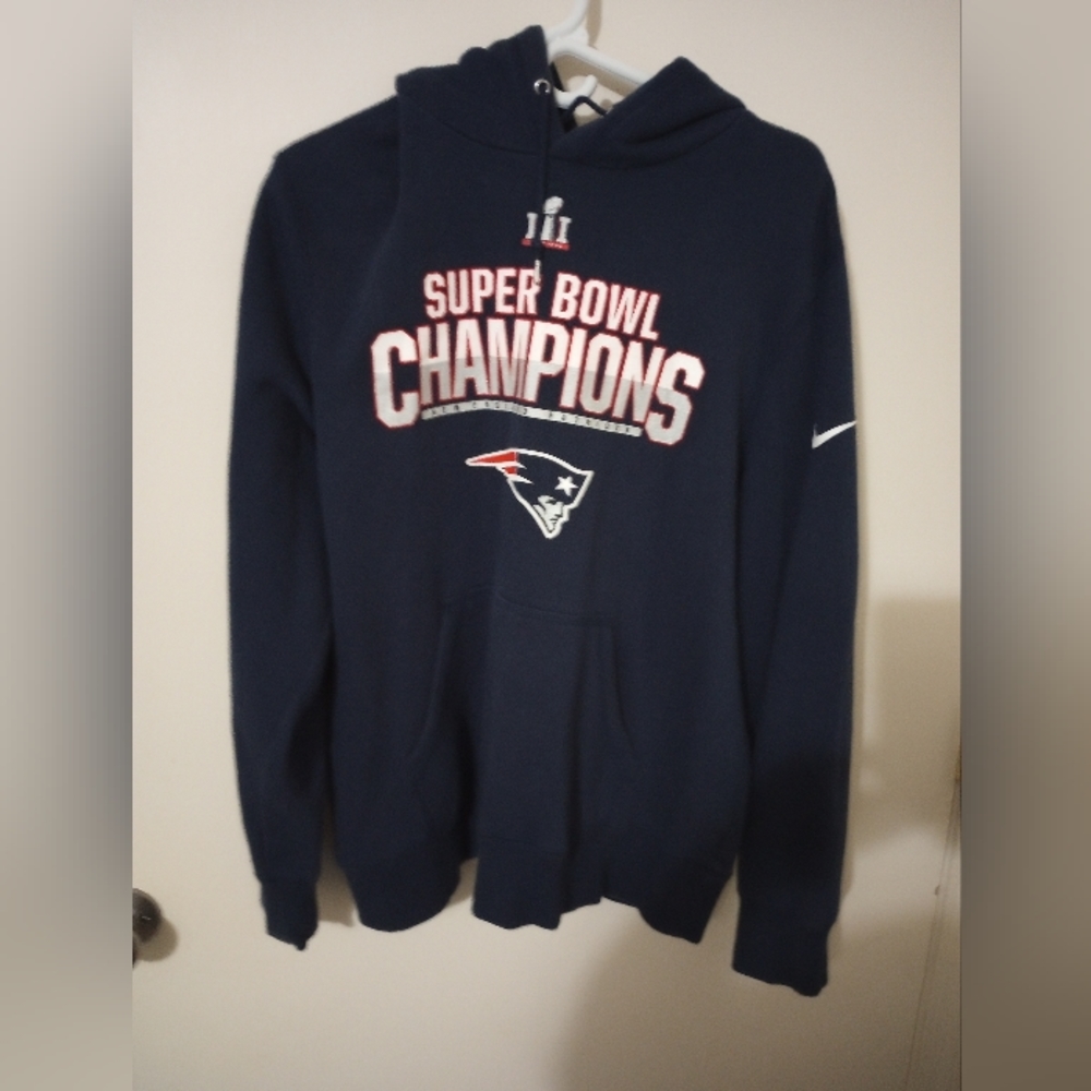 Nike men's size extra large super bowl champions the Patriots dark blue